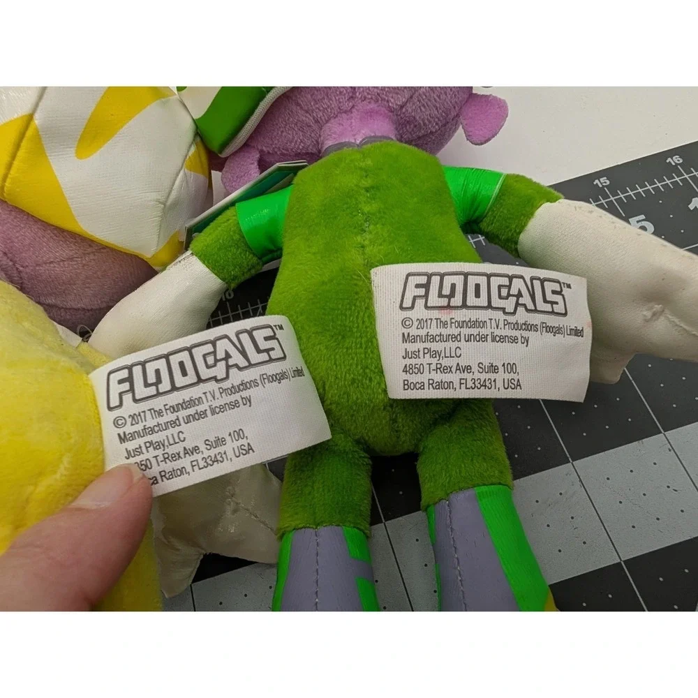 Floogals Flo Boomer Plush Aliens Just Play 2017 9 Inch‎ Stuffed Animal Toy